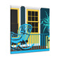 "Cozy Calmness- Midcentury" - Canvas
