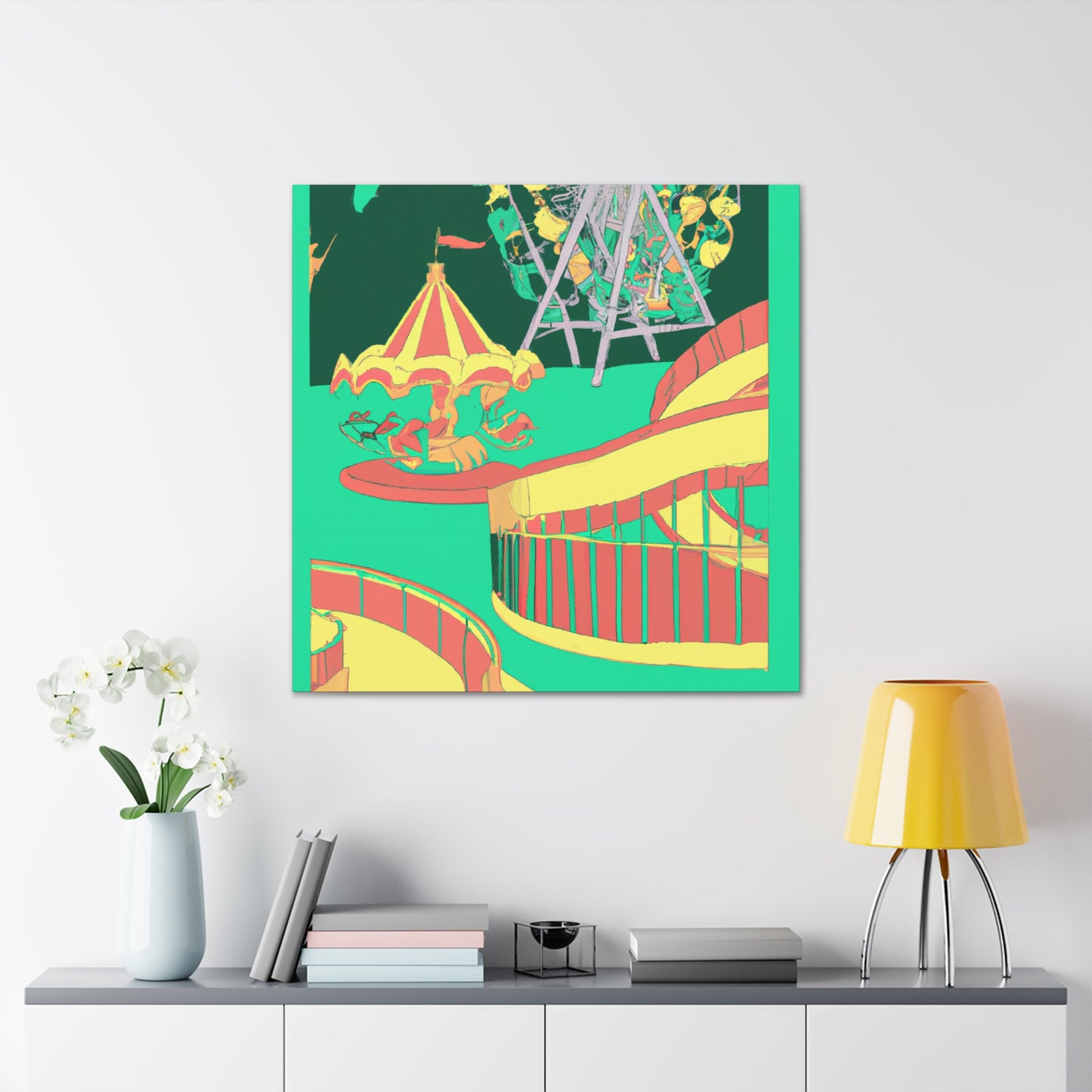 Garden Glows - Landscape - Canvas