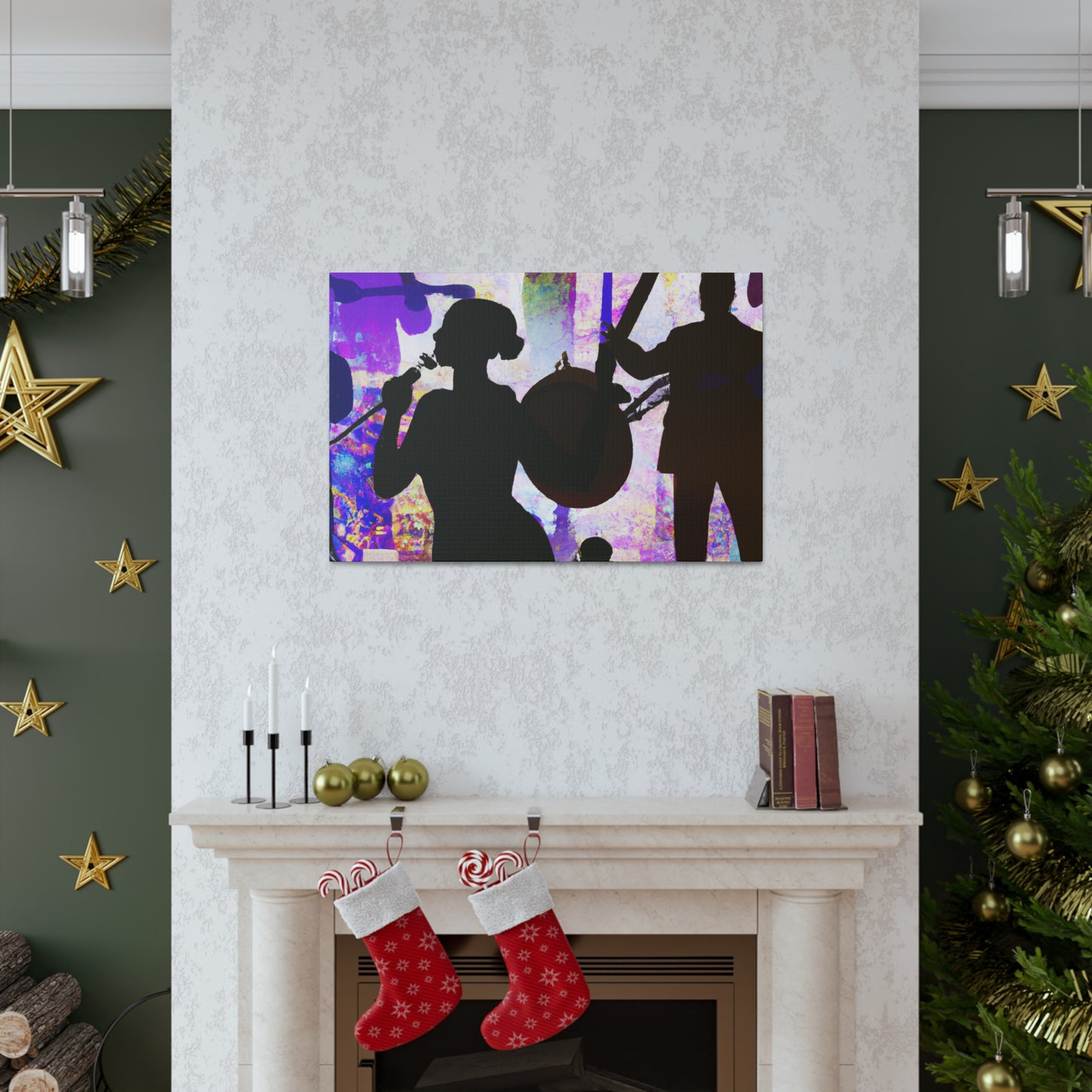 Vinyl Revivalists - Retro Music Canvas