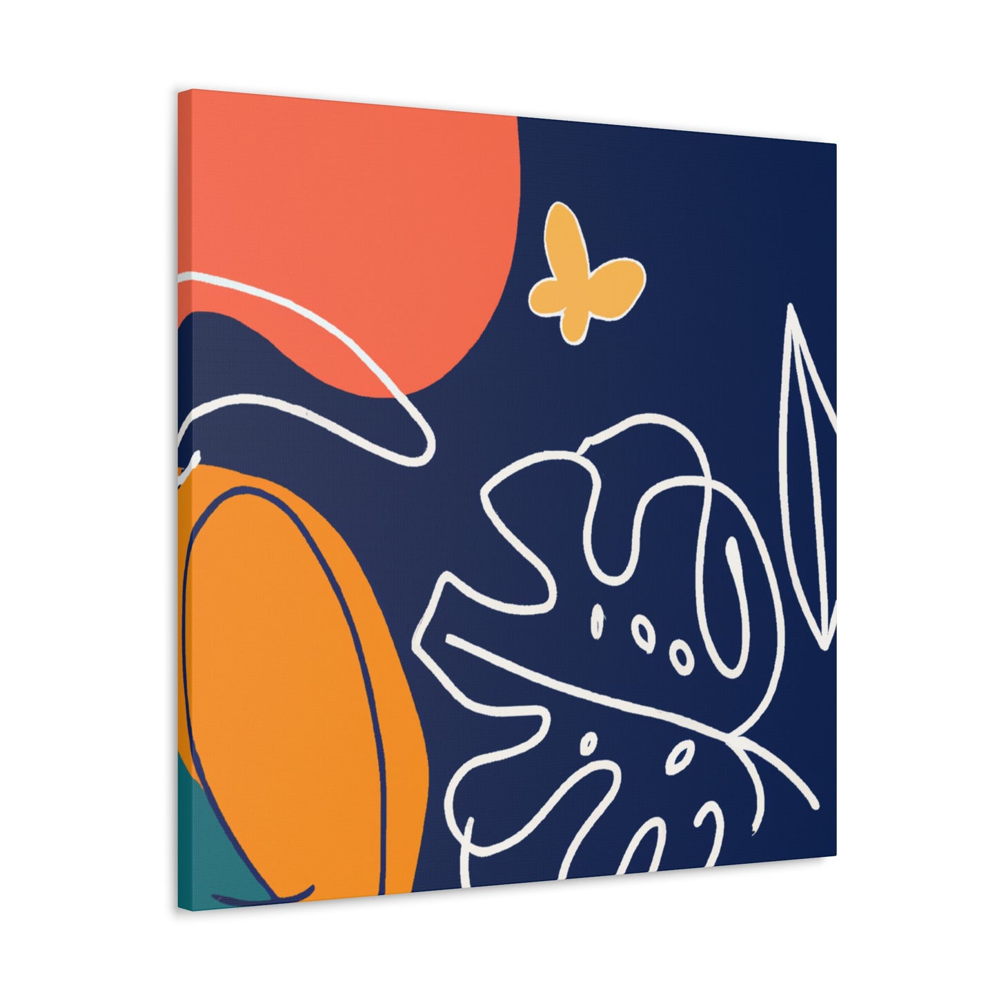 Abstract Reflection - Minimalism - Canvas