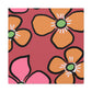 Blossomy - Floral - Canvas