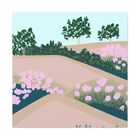 Floral Fantasy - Landscape - Canvas