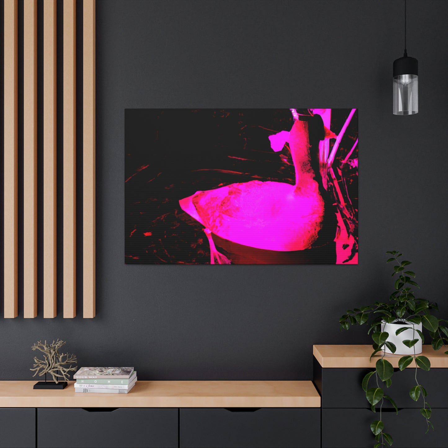 "Pillow Pouncer" - Canvas - Wildlife