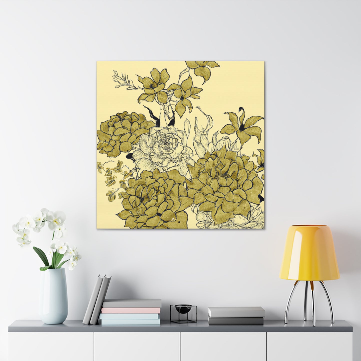 Blossomia - Floral - Canvas