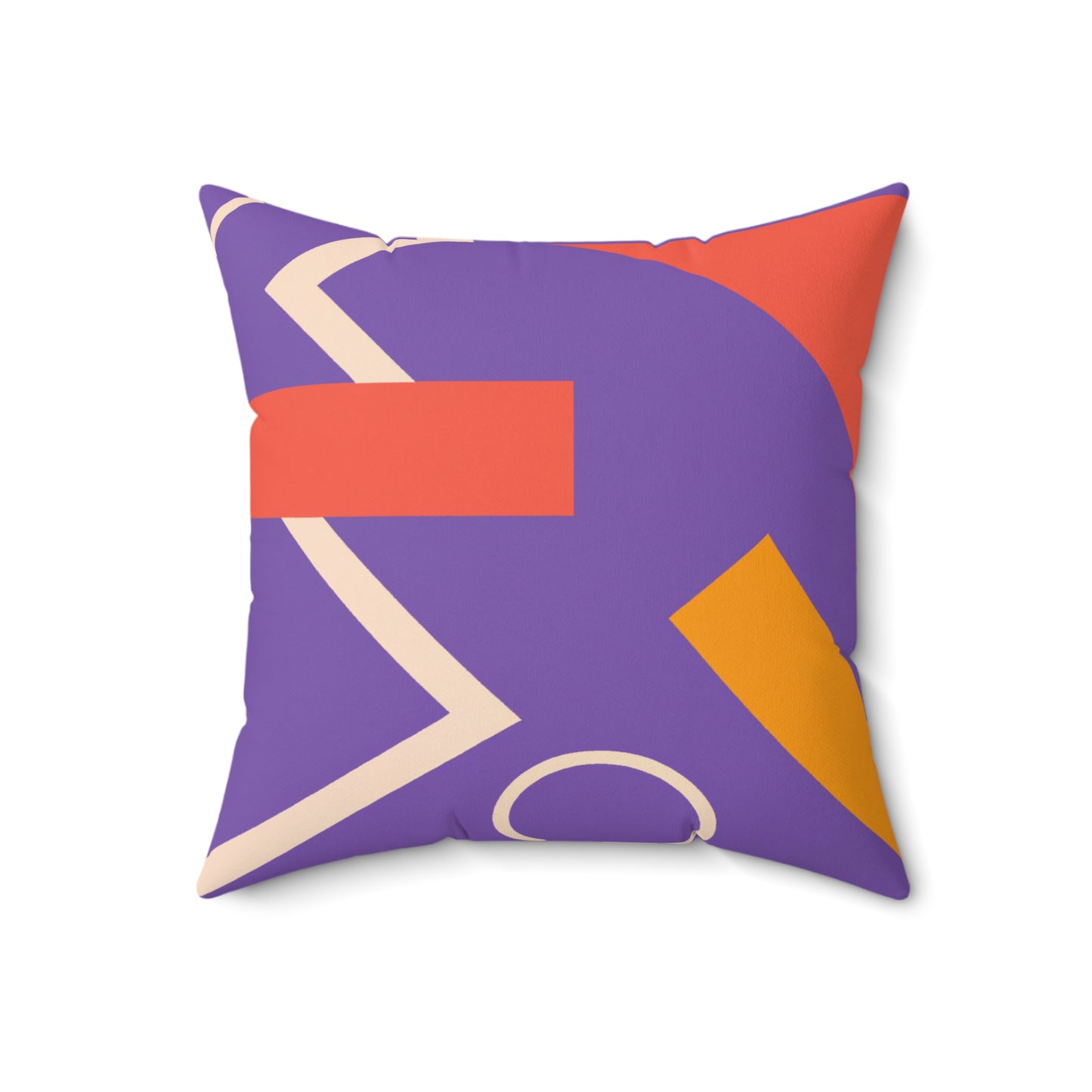 Spun Polyester Square Pillow