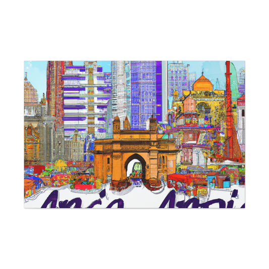 Taj Mahal - Destination India - Canvas