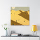 Vibrant Art Deco - Vintage Contemporary - Desert - Canvas