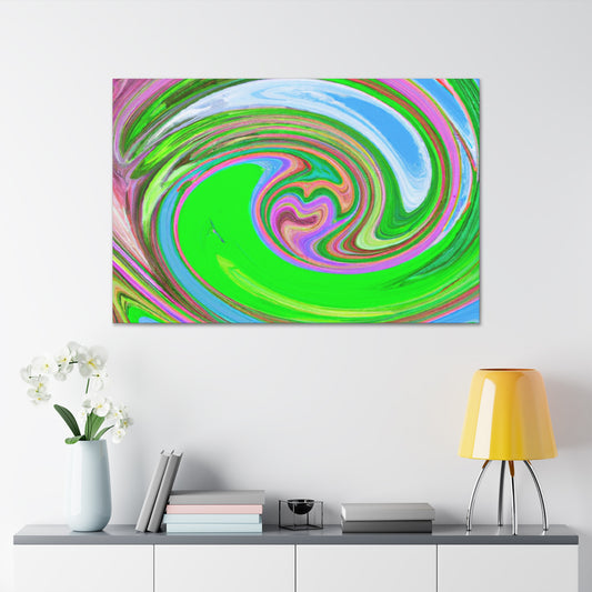 Indigo Manna - Abstract - Canvas
