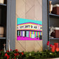 Radiant Rock n Roll Cafe - Canvas - Pop Art