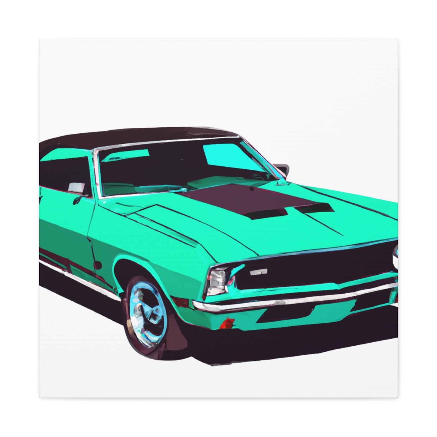 The Flame Thrower - Automobile - Canvas