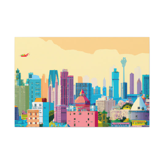 Vibrant Delhi - Destination India - Canvas