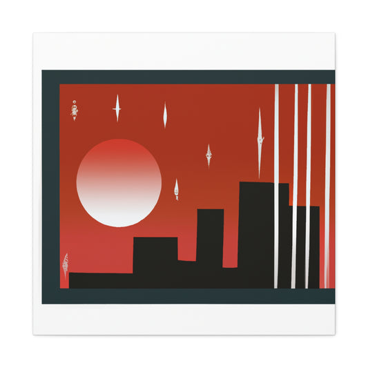 City Of Dreams - Midcentury Canvas