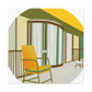 Modern Architectural Splendor - Midcentury - Canvas