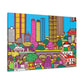 Rajasthan - Destination India - Canvas