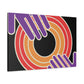 Cascading Charm - Midcentury - Canvas