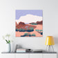 Sandstorm Oasis - Landscape - Canvas