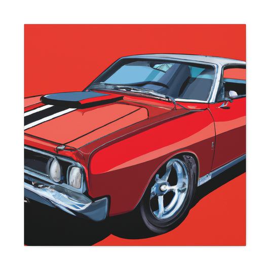 Steel Streak - Automobile - Canvas