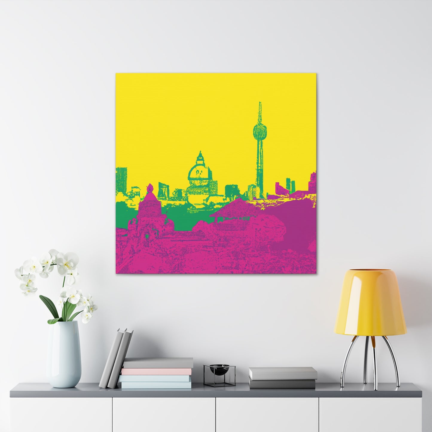 Kashmir Kaboom - Destination India - Canvas