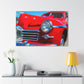 "Red Devil" - Automobile Canvas