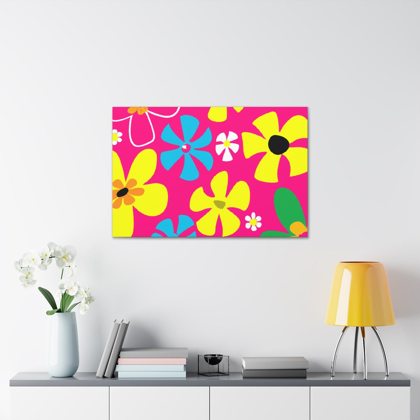 Blossombee - Floral - Canvas