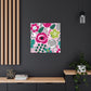 "Floral Fervor" - Floral Canvas