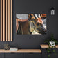 Elk Face- Canvas Wildlife