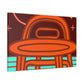 Modernized Monument- Midcentury - Canvas