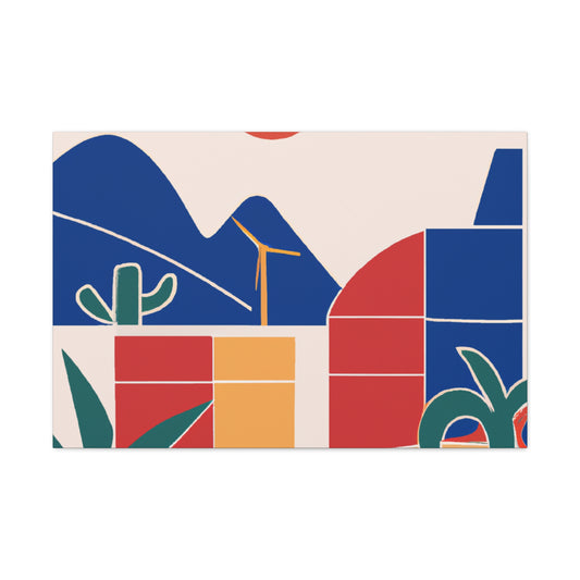 Lovely Spot - Midcentury Canvas