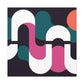 Dashing Squares - Midcentury - Canvas