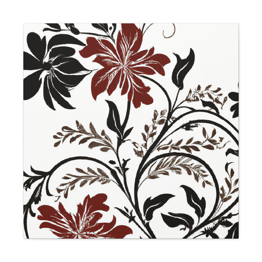 Lotusly - Floral - Canvas