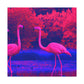 Pink Flamingo - Canvas - Wildlife