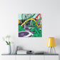 Floradise Landscape - Canvas