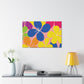 Flower Garden Marvels: Floral Canvas