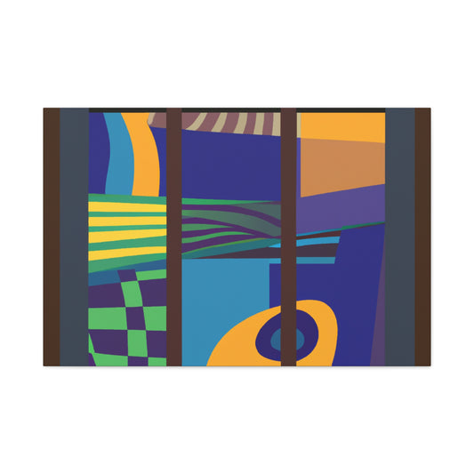 Amaze-Owl - Midcentury Canvas