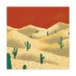 Glamourous Simplicity - Vintage Contemporary - Desert - Canvas