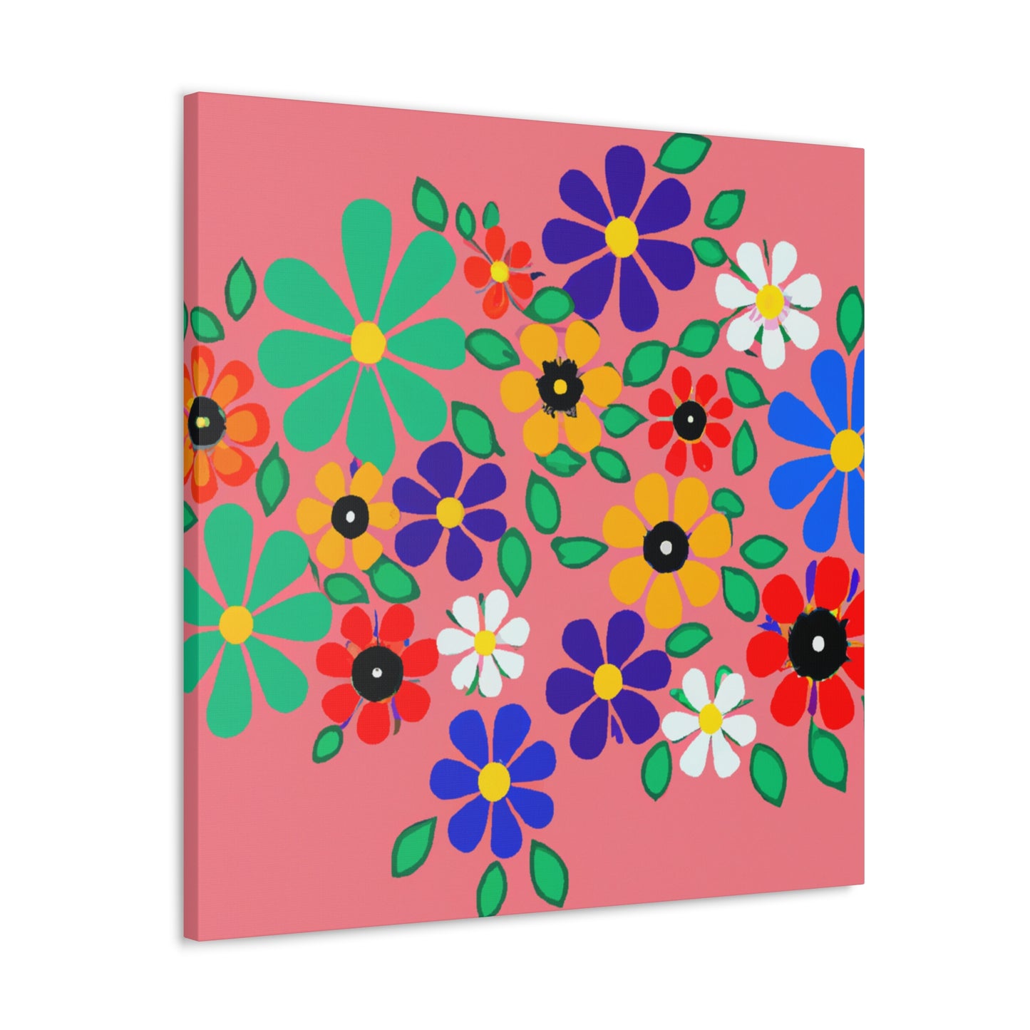 Primrose - Floral. - Canvas
