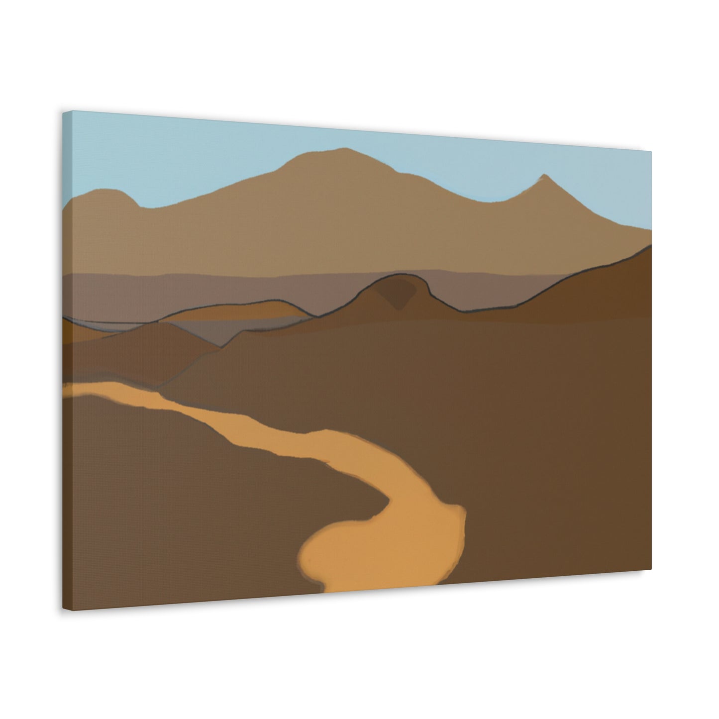 Desert Mirage - Landscape - Canvas