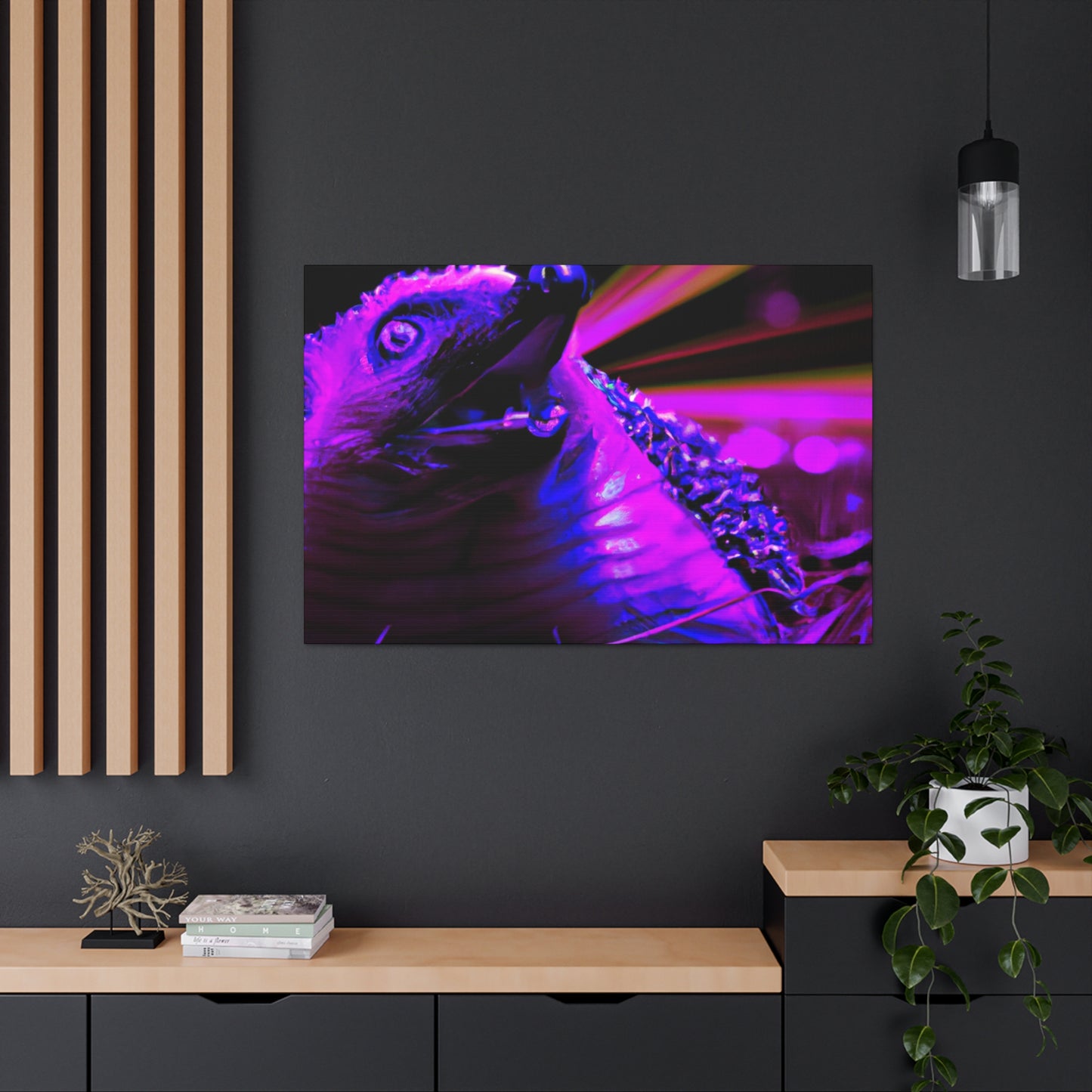 Feathery Fuzzball - Canvas - Wildlife
