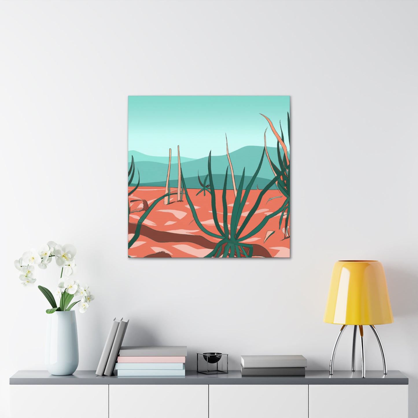 Desert Mirage - Landscape - Canvas