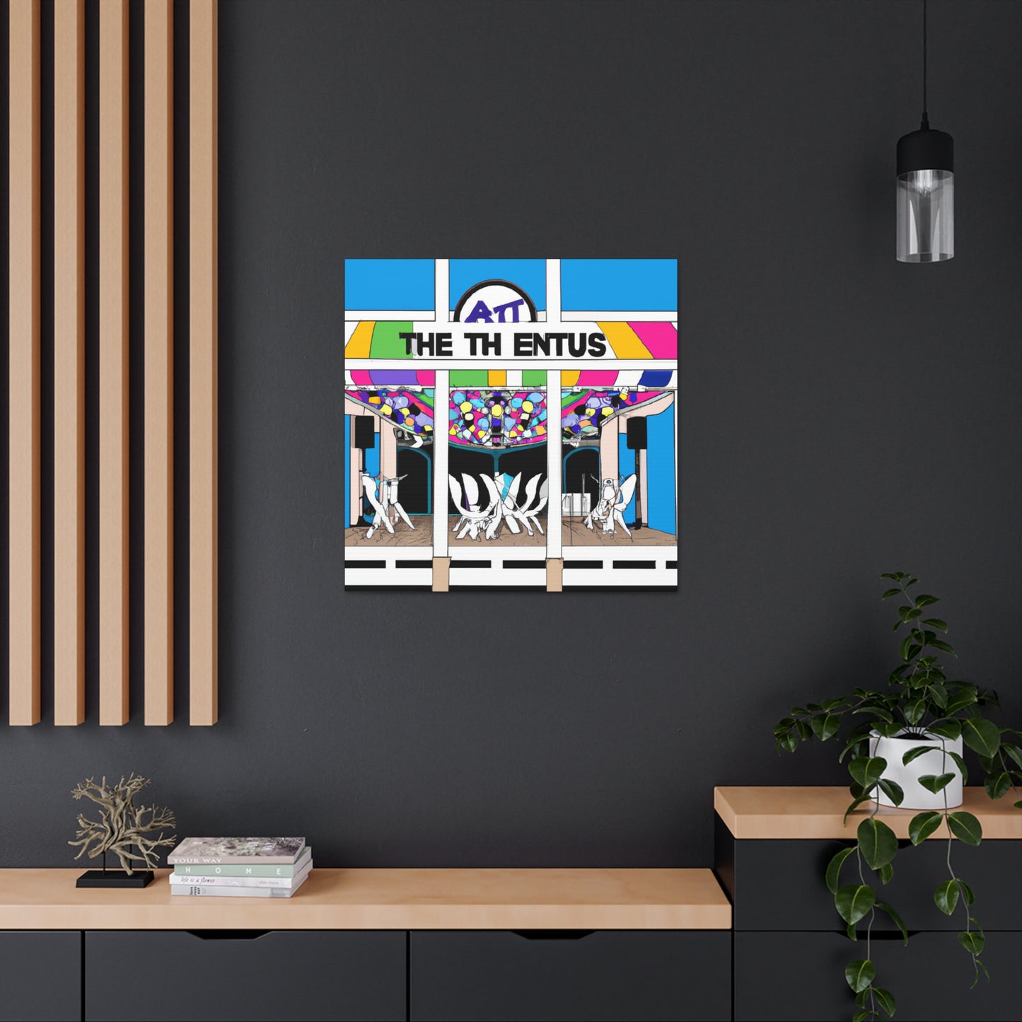 The Jukebox Joint - Canvas Pop Art