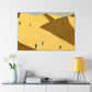 Vibrant Art Deco - Vintage Contemporary - Desert - Canvas