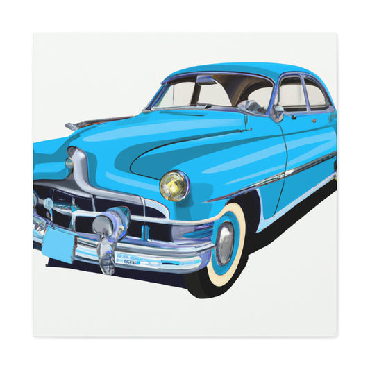 Vintage Valiant - Automobile. - Canvas