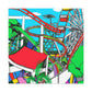 Arcadia Splashes - Amusement - Canvas