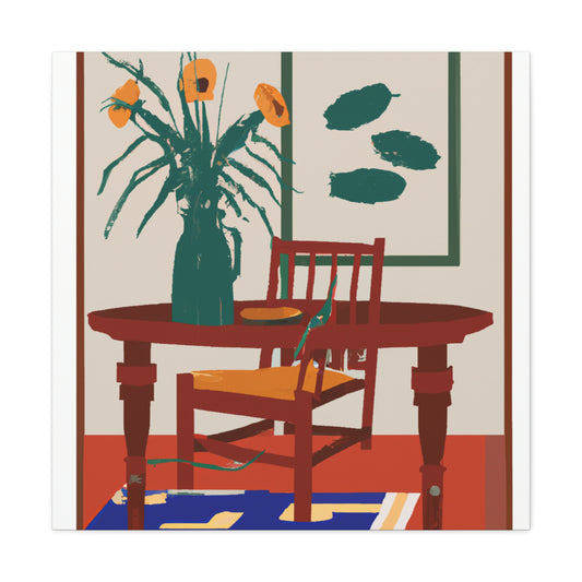 Swirlhorn - Midcentury Canvas