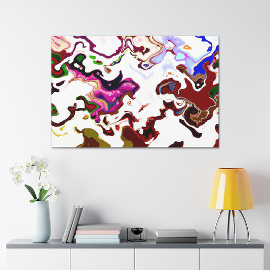 Lightning Stream - Abstract - Canvas