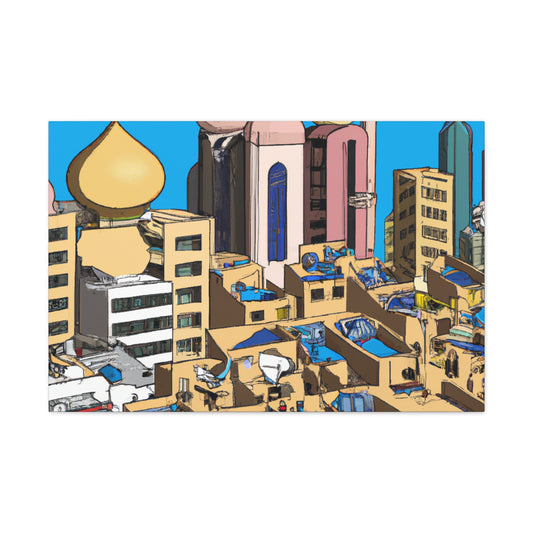 Desert Mirage - Destination Arab Emerates - Canvas