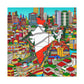 Golden Triangle - Destination India - Canvas