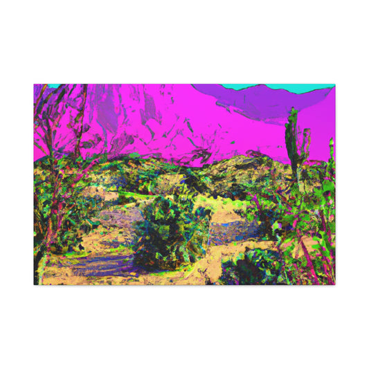 Desolate Oasis - Landscape - Canvas