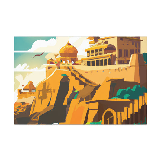 The Land of Spices - Destination India - Canvas