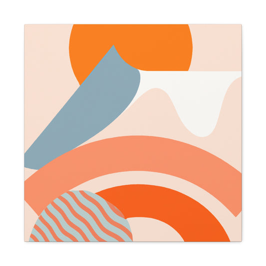 Mixed Geometries - Midcentury - Canvas